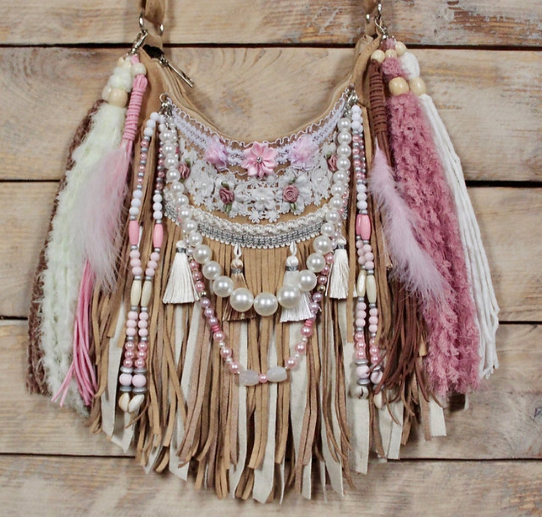 Cosmos Fringe Bag