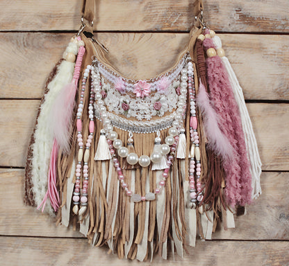 Cosmos Fringe Bag