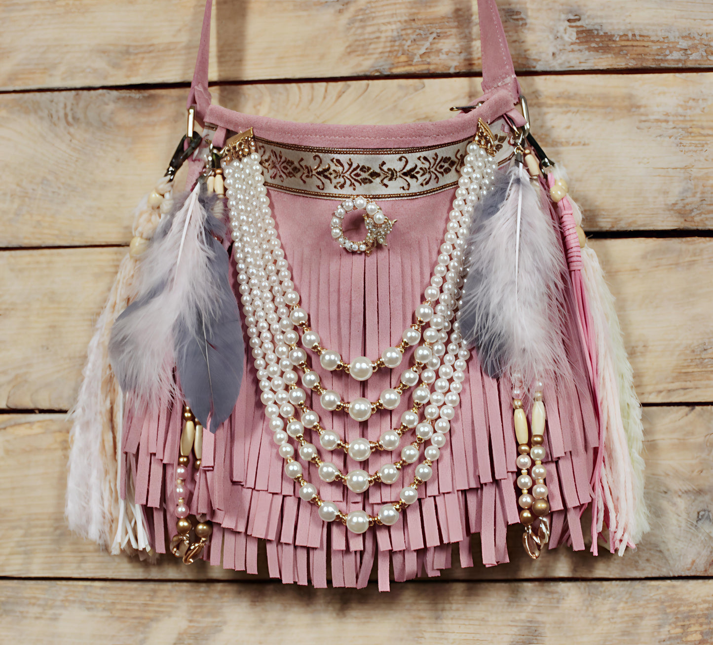 Saffron Fringe Bag