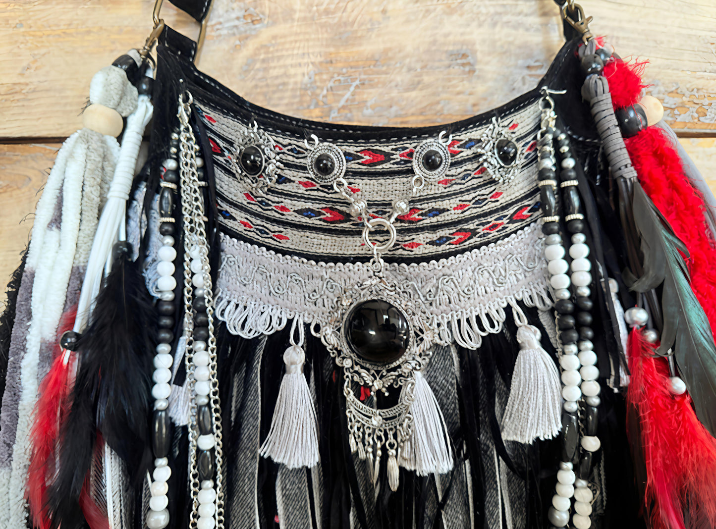 Rose Blossom Leather Bag