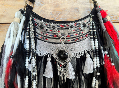 Rose Blossom Leather Bag