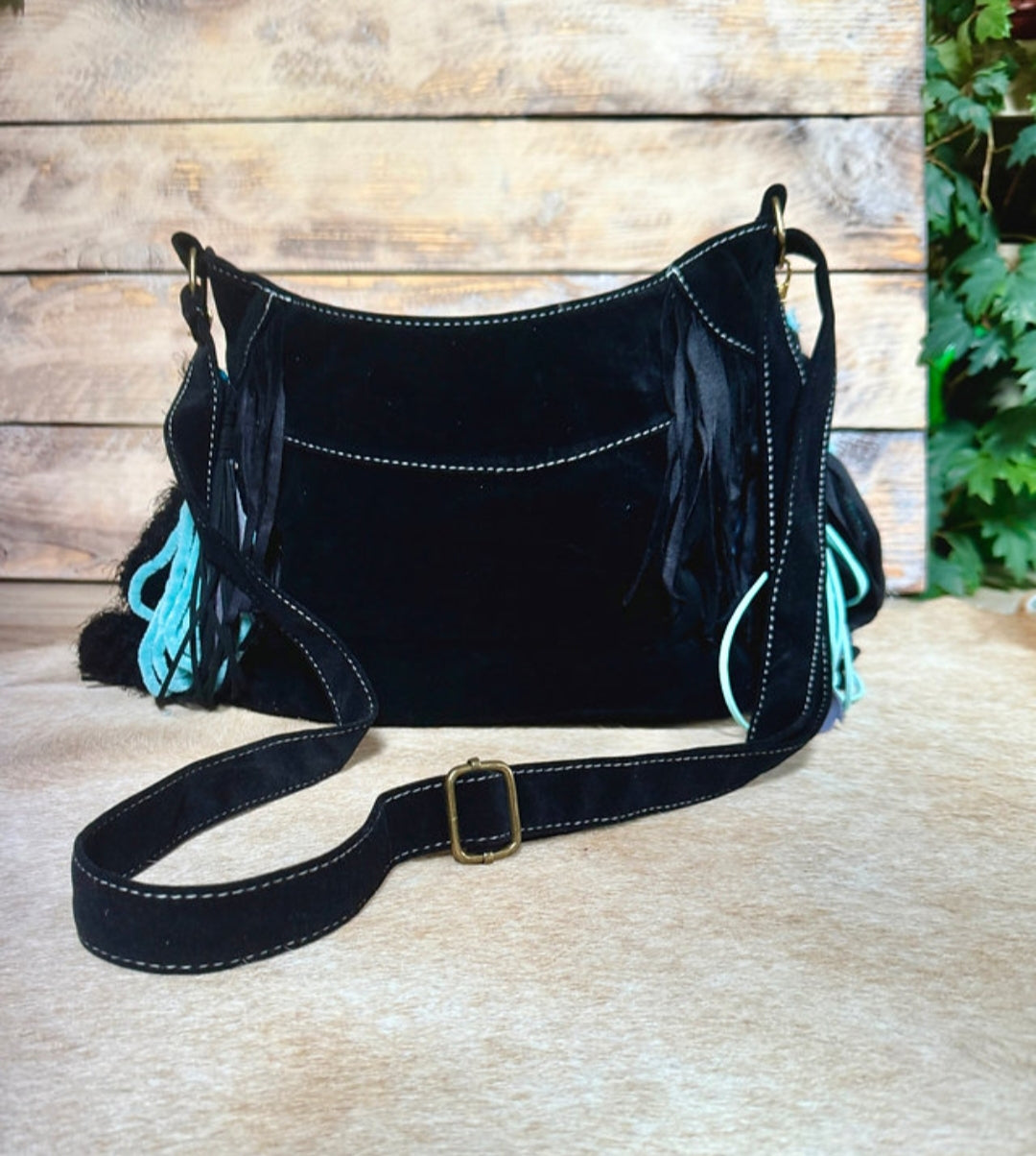 Rose Blossom Leather Bag