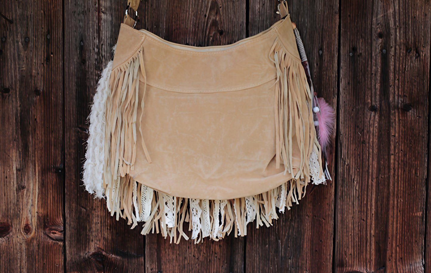 Moonrose Fringe Bag