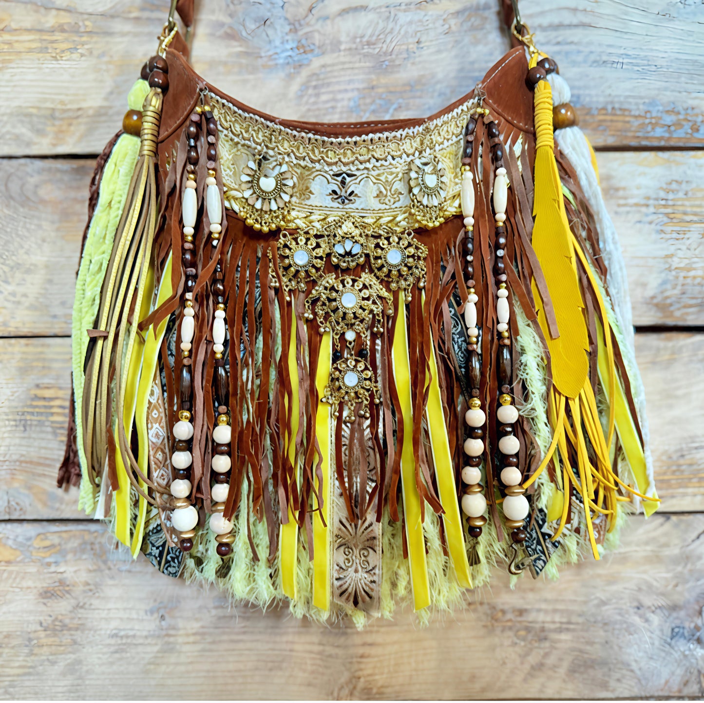 Rainbow Fringe Bag