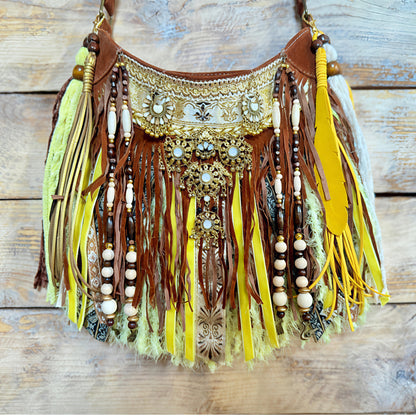 Rainbow Fringe Bag