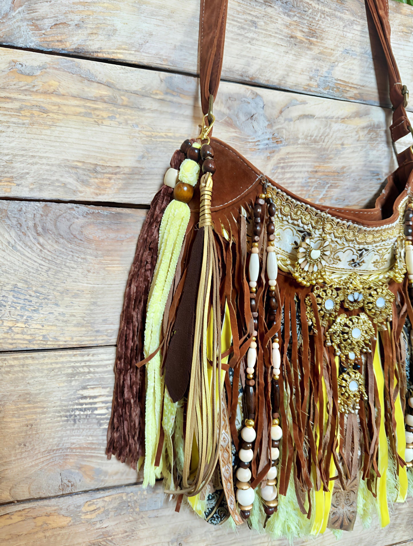Rainbow Fringe Bag
